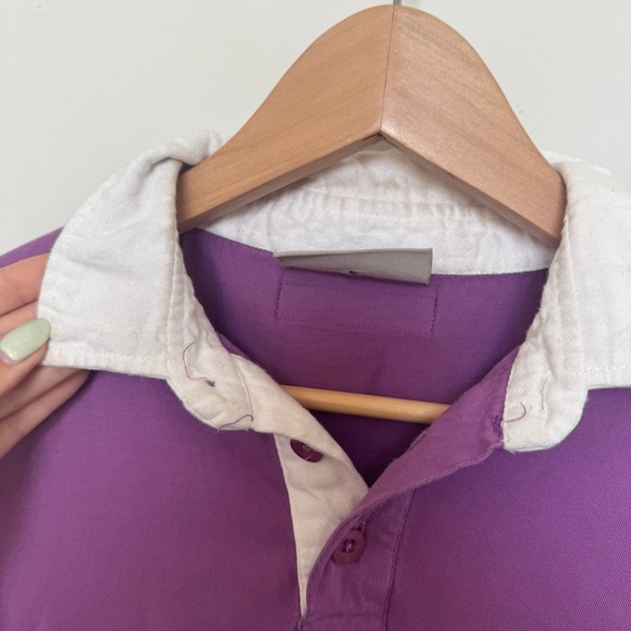 Fear of God ESSENTIALS Rugby Shirt – Purple Long Sleeve XL - Picture 5 of 11